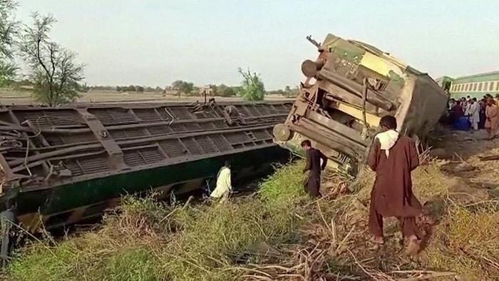 Pakistan'da Tren Kazası: 36 Kişi Hayatını Kaybetti