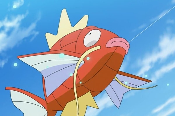 20. Magikarp (magic + carp, büyülü sazan)