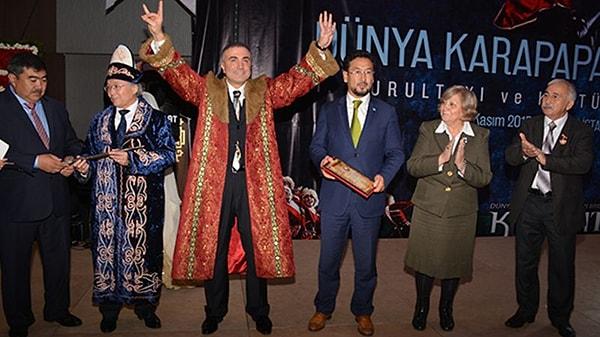 Karapapak Türkleri Kurultayı'nda unvan