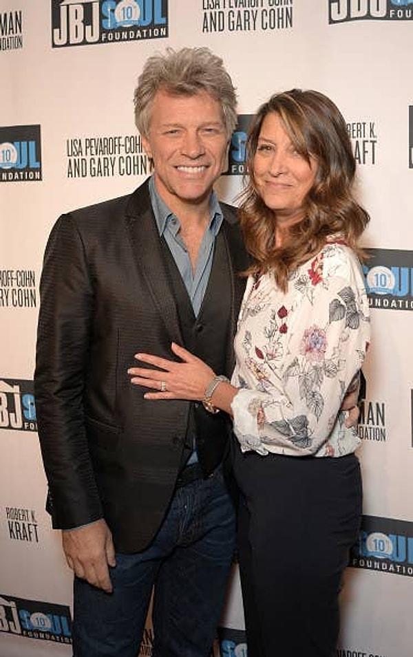 13. Jon Bon Jovi ve Dorothea Hurley