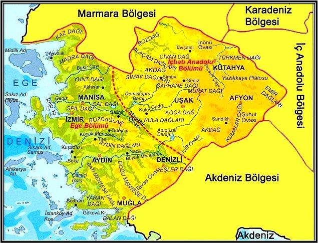 18. Türkiye'nin en uzun kıyı şeridi Ege Denizi kıyılarıdır.