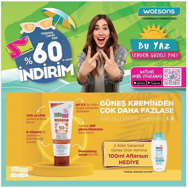 7 Haziran 4 Temmuz Watsons Katalogu