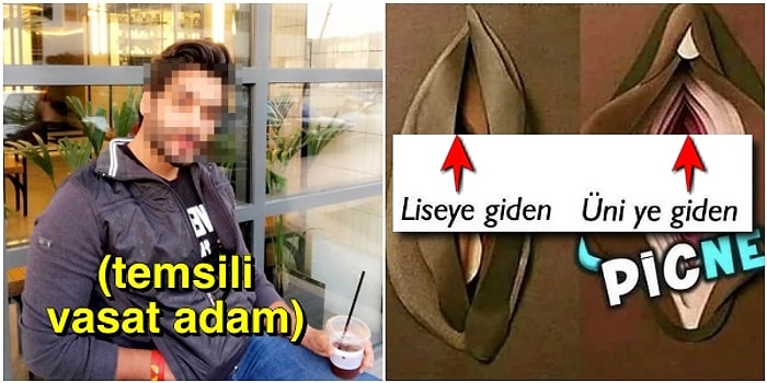 Kadınların Vajina Şekilleri Üzerinden Espri Yaptığını Zanneden Vasat Mizah Paylaşımına Kapak Gibi Tepkiler