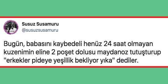 Babasının Yasını Tutmak Yerine Cenazede Erkeklere Hizmet Etmesi İstenen Kadın ve Korkunç Yemek Geleneği