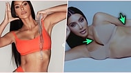 Sansasyonları ile Dillerden Düşmeyen Kim Kardashian Yine Photoshop’un Ayarını Kaçırdı!