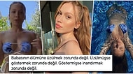 İki Hafta Önce Babasını Kaybeden Duygu Özaslan'ın Bikinili Reklamı Tartışmalara Neden Oldu
