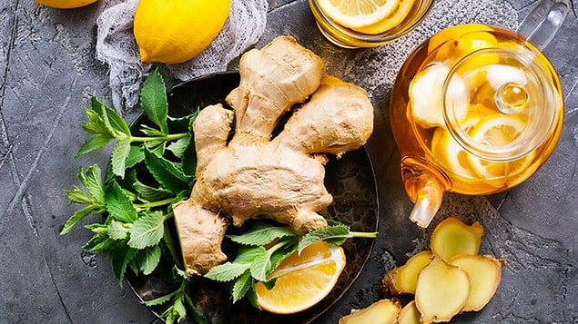 7. Zencefil çayı bu dönemde iyi gelir. Sakral çakra ve pelvis bölgesini rahatlatır.