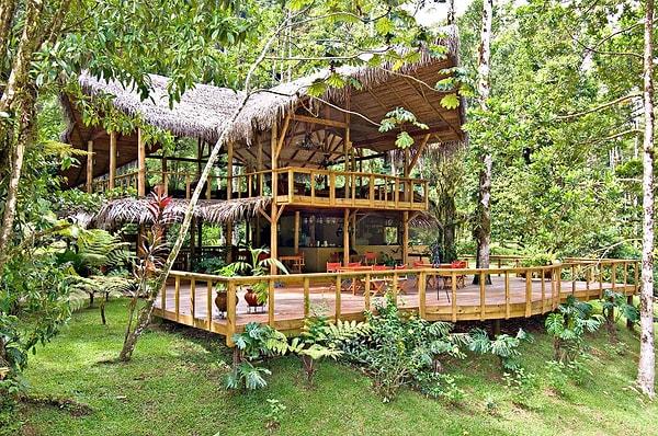 11. Kosta Rika'daki 'Pacuare Lodge'