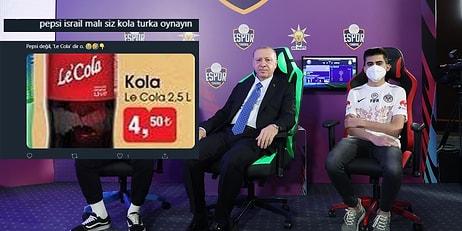 Cumhurbaşkanı Recep Tayyip Erdoğan, Pepsi'yi Oyun Zannedince Sosyal Medyanın Diline Düştü