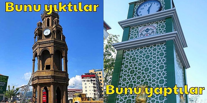 Rum Mimarisini Anımsattığı Gerekçesiyle Yıkılan Çan Kulesi'nin Yerine Yapılan Fındıklı Saat Kulesi ve Tepkiler