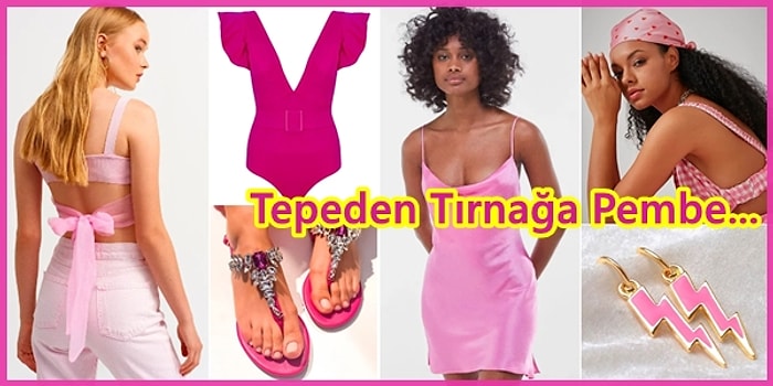 Gözlerinizden Pembe Kalpler Fışkırtacak Tatlılıkta Pespembe 21 Parça!