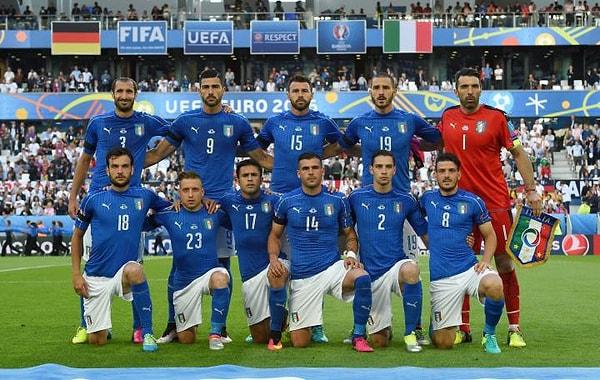 Şampiyonanın en çok berabere kalan takımı ise İtalya