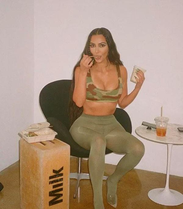 2. Kim Kardashian, yaptığı ayarsız photoshopla gündeme oturdu!