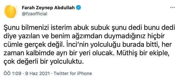 8. Farah Zeynep Abdullah, 'Masumlar Apartmanı' dizisiyle ilgili hakkında çıkan haberlere isyan etti!