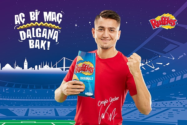 Futbol keyfi Ruffles’la bir başka! Peki maç keyfini arkadaşınla doyasıya yaşamak için Messi’nin yardımına ne dersin?