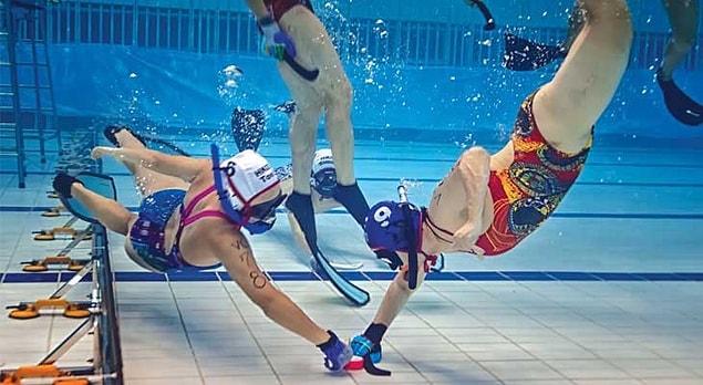 2. Sualtı hokeyi