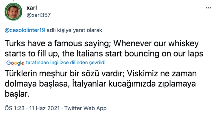 Turkiye Italya Maci Oncesi Turk Kadinlariyla Alay Eden Italyan Kullaniciya Kapak Gibi Tepkiler Geldi Onedio Com