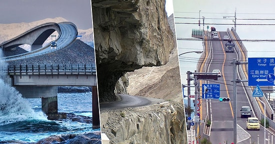 Üzerinden Geçmek İçin Mangal Gibi Yürek İsteyen Dünyanın En Tehlikeli 8 Yolu