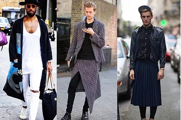 Biliyorsunuz ki son zamanlarda cinsiyet kalıpları konusu sıkça tartışılıyor. Moda dünyasında da artık kıyafetleri 'kadın' ve 'erkek' olarak kategorilere ayırmak yerine deneysel işler yapan birçok insan var.