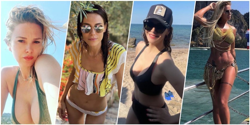 40'lı Yaşlarını Geride Bırakırken Yaptıkları Bikinili Paylaşımlarıyla Genç Kızlara Taş Çıkartan Ünlüler