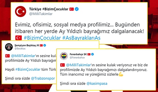 #AsBayraklarıAs: A Milli Takım'ın Başlattığı Kampanyaya Destek Yağdı