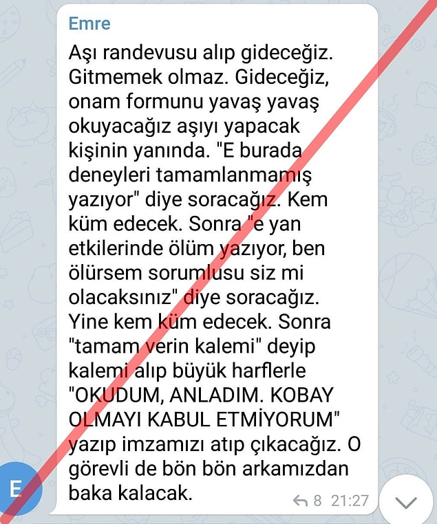 Üstelik sürecin başından beri gece gündüz çalışan, yüzlerce şehit veren sağlık çalışanlarına da saygısızca davranıp süreci baltalamayı planlıyorlar.