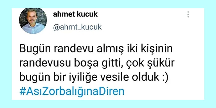 Aşı Karşıtlarının Organize Olup Randevulu Aşıları Ziyan Etmesine Gelen Haklı Tepkiler