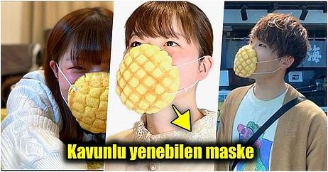 Korona'dan Korunurken Ağzınız da Boş Durmasın! Japonya'da Dünyanın İlk Yenilebilen Maskesi Üretildi