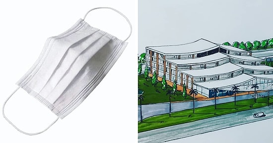 Архитектор рисует здания, вдохновленные повседневными предметами (20 фото)