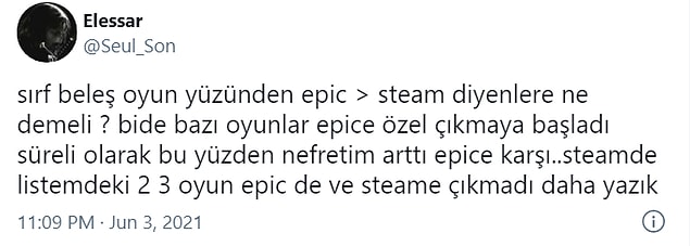 12. Epic Games merakla beklenen bazı oyunları kendi platformuna özel yaparak da elini güçlendiriyor.