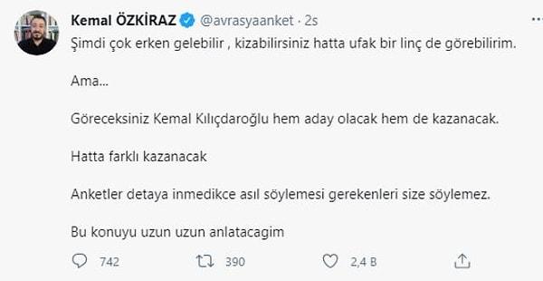 'Kemal Kılıçdaroğlu hem aday olacak hem de kazanacak'