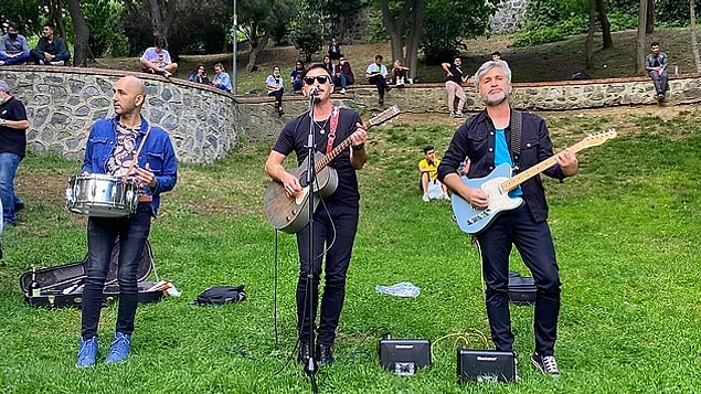 7. Redd, Maçka Parkı'nda konser verdi!