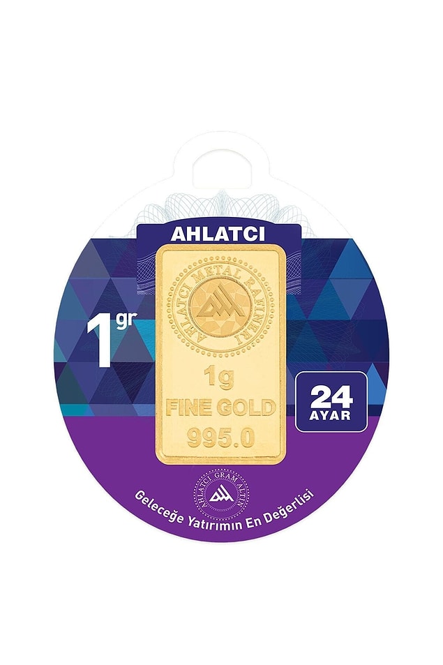 3. 24 ayar 1 gram altın