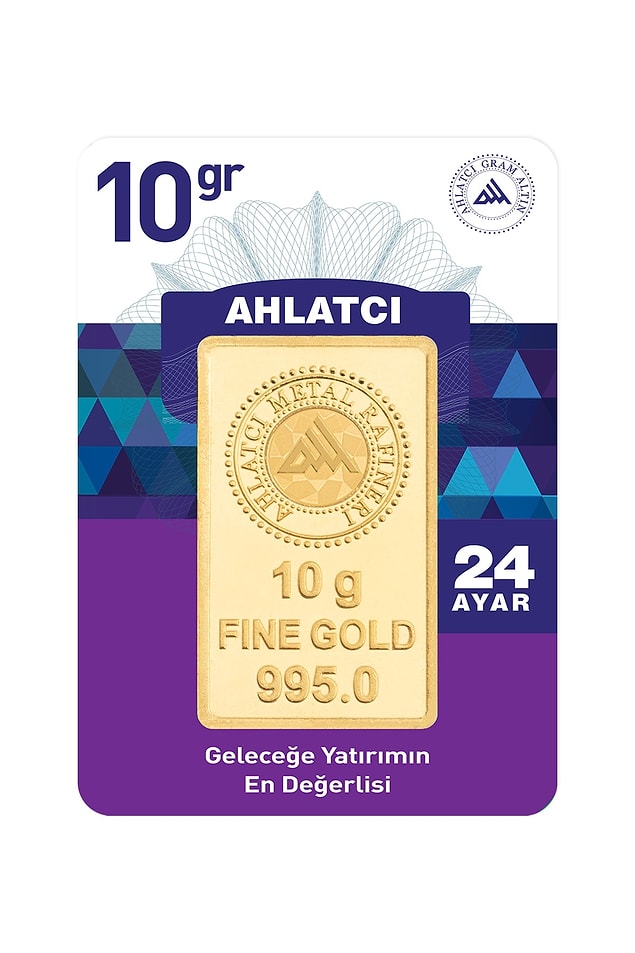 9. 24 ayar 10 gram altın