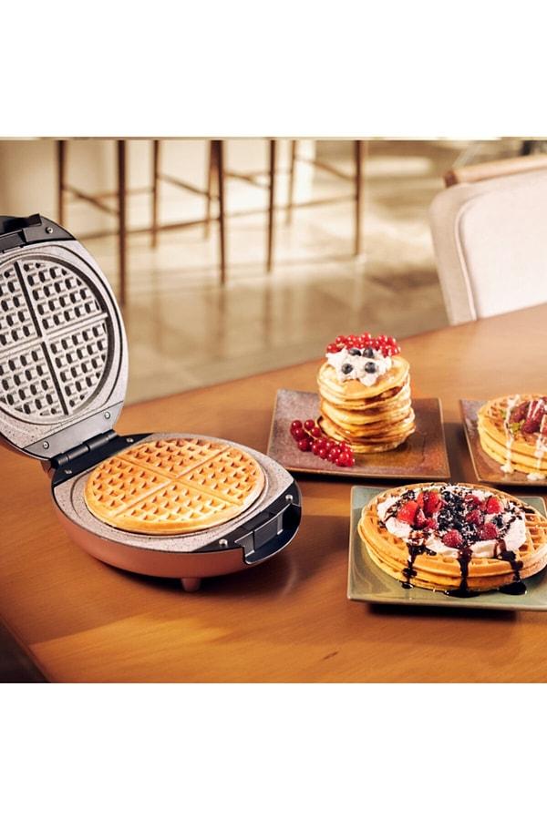 21. Medeniyetler sentezi bir waffle makinesi!