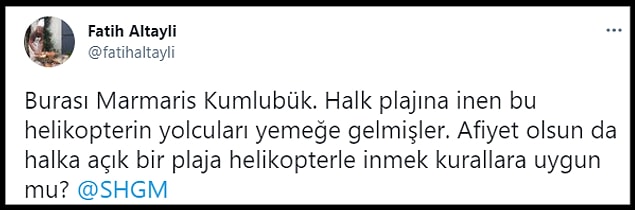 O görüntülere gelen tepkiler: 👇
