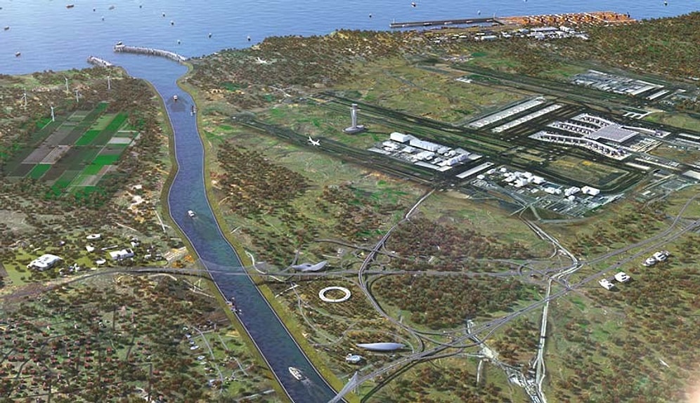 Kanal İstanbul'da Ayrıntılar Ortaya Çıktı: 500 Bin Nüfuslu Şehir Kuruluyor