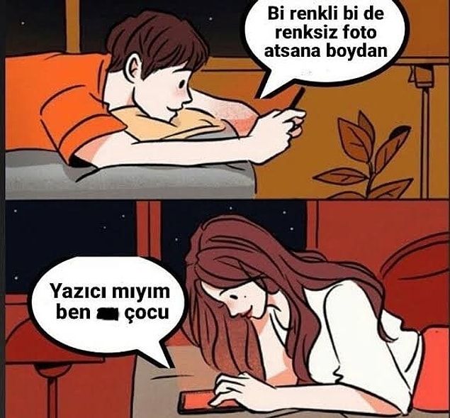 19. "İçinden."