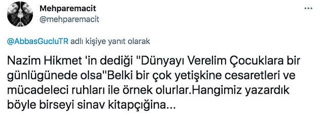 Çocuklarımızın geldiği nokta çok üzücü değil mi? Geleceğimiz onlar bizim ve mücadele ettikleri, düşündükleri şeylere bakın!