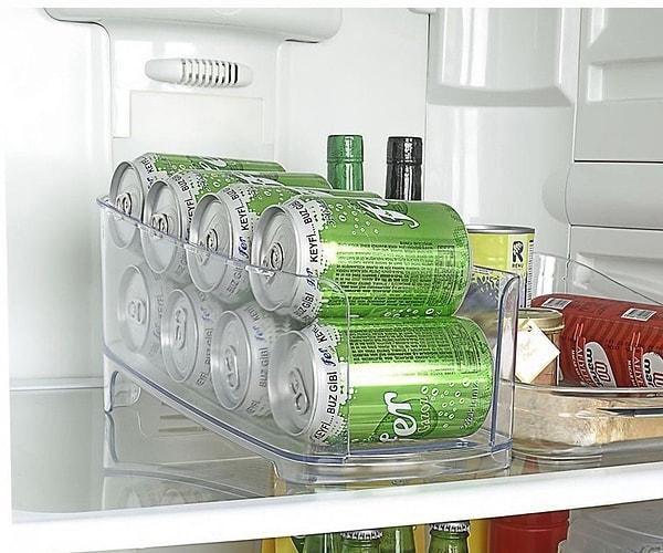 9. Buzdolabımızın içi sandığımızdan daha geniş...