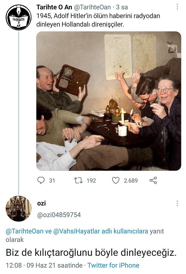 6. Ne ara düşündü de yazdı böyle bir şeyi insan düşünmeden edemiyor. :)