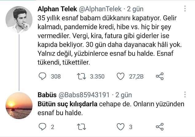 11. Neden esnafa destek paketi açıklamıyorsun Kılıçdaroğlu?