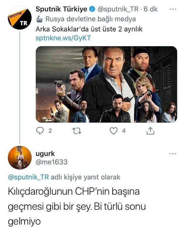 15. Arka Sokaklar'a çok acil Kılıçdaroğlu bölümü.