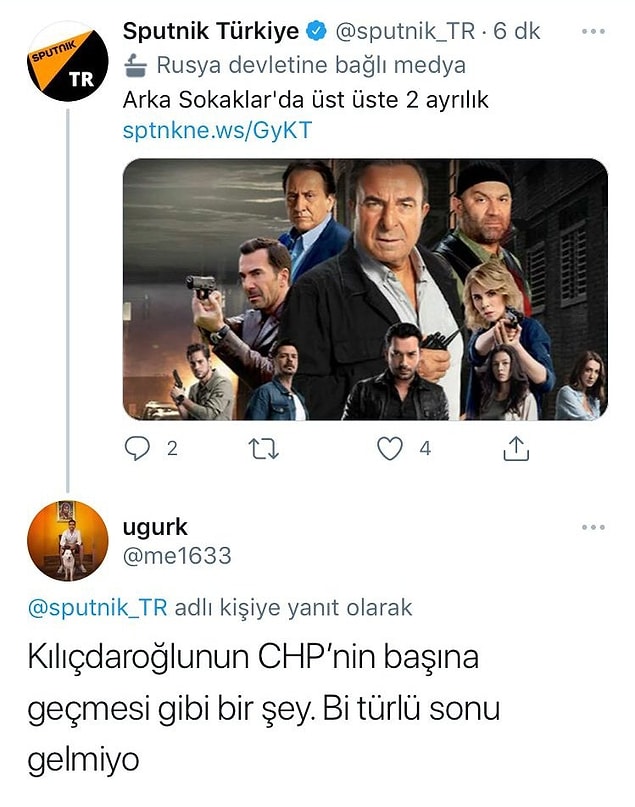 15. Arka Sokaklar'a çok acil Kılıçdaroğlu bölümü.