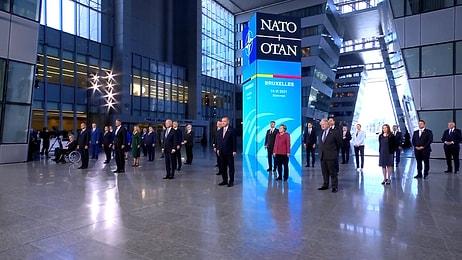 NATO Zirvesi'nde Katılan 30 Lider, Aile Fotoğrafı Çektirdi