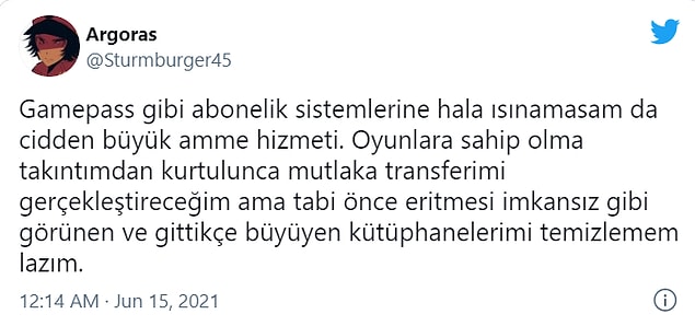 16. Aynı durum bende de var. 🤷♀️