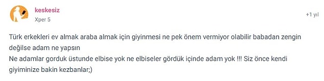 Eleştiri kaldırmayan bir yorum daha!