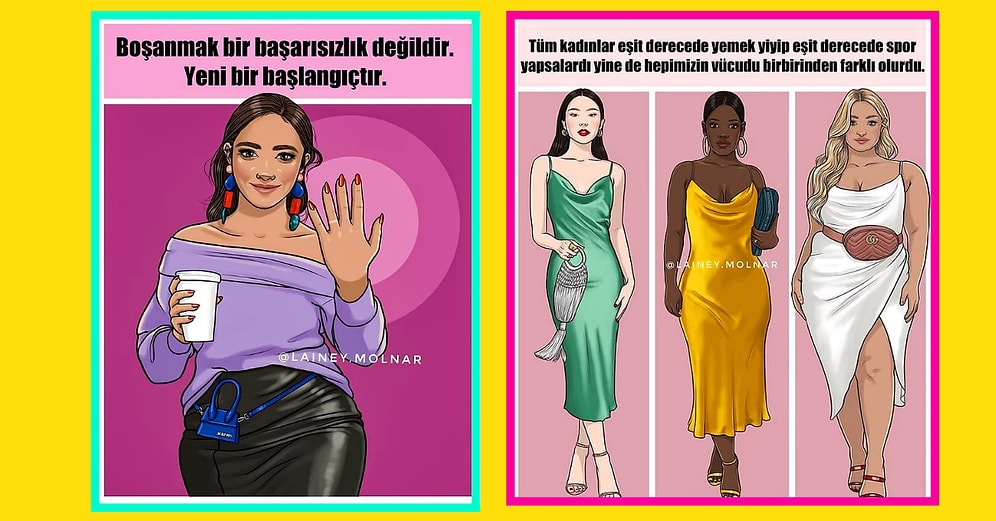 Yaptığı İllüstrasyonlarla Kadının Toplumdaki Yerini Başarılı Bir Şekilde Eleştiren Sanatçı: Lainey Molnar