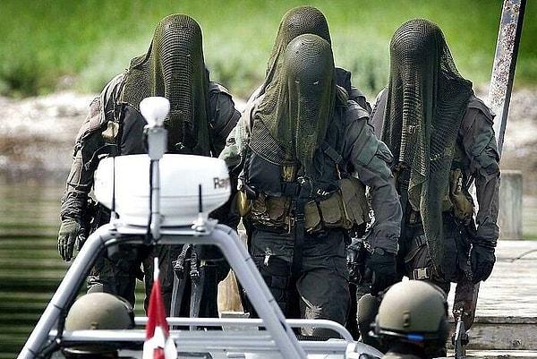 16. "Danimarka Özel Kuvvetleri geçen gece gördüğüm öcülere benziyor."