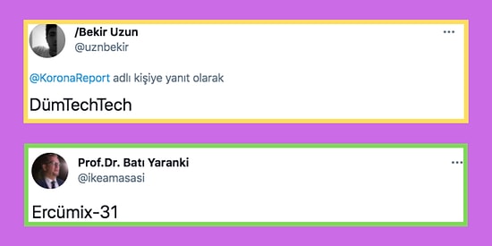 Dört Gözle Beklenen Yerli Koronavirüs Aşısına Yapılan Birbirinden Yaratıcı ve Komik İsim Önerileri